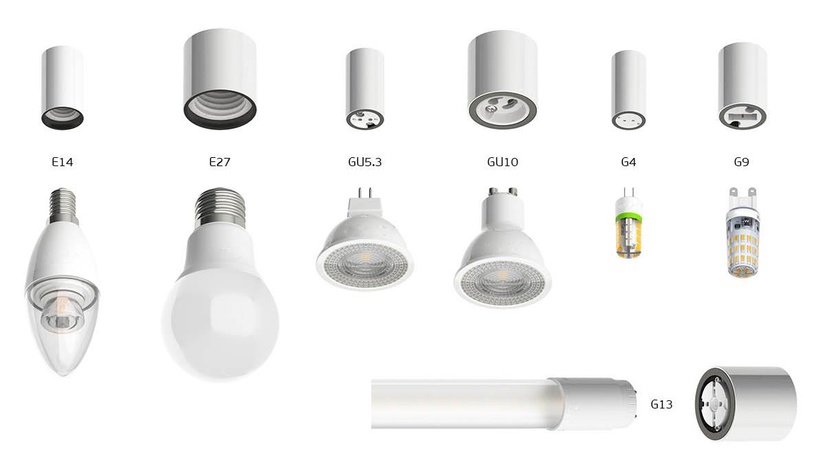 Разновидности светодиодных светильников