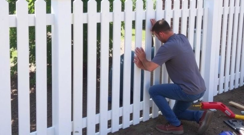Как правильно смонтировать забор из евроштакетника: понятное пошаговое руководство