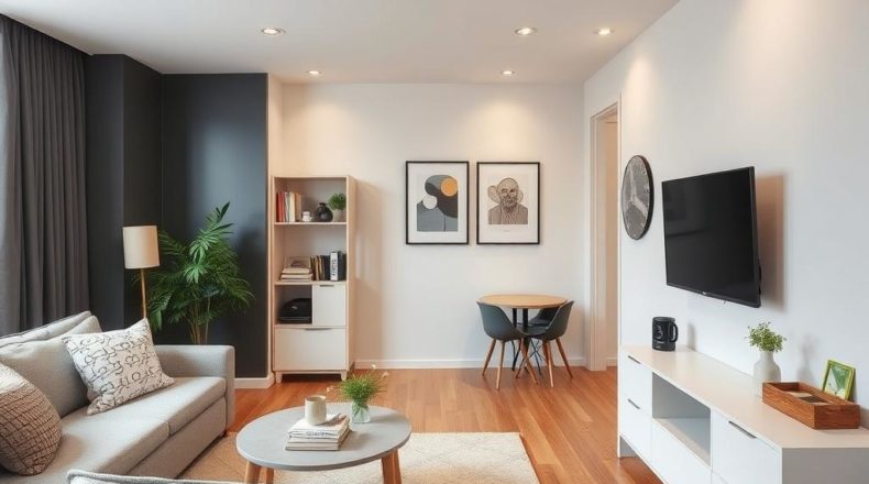 Ремонт в студии: как превратить один небольшой квадрат в удобноe и стильное пространство